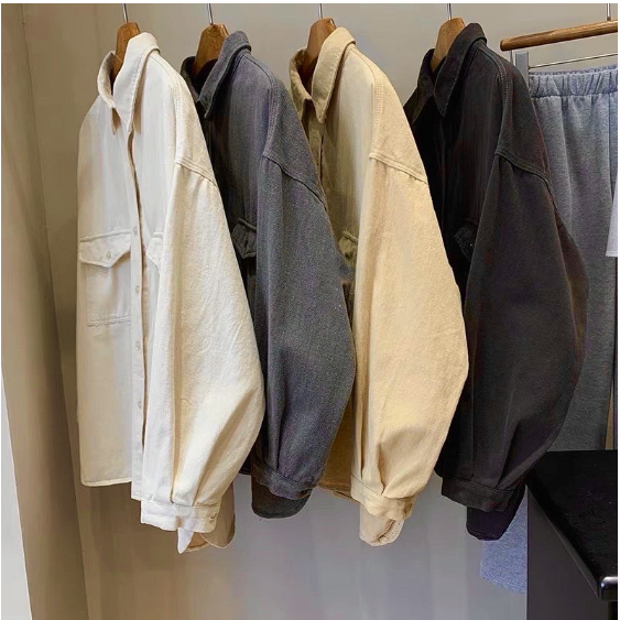 áo khoác kaki full 4 màu form unisex