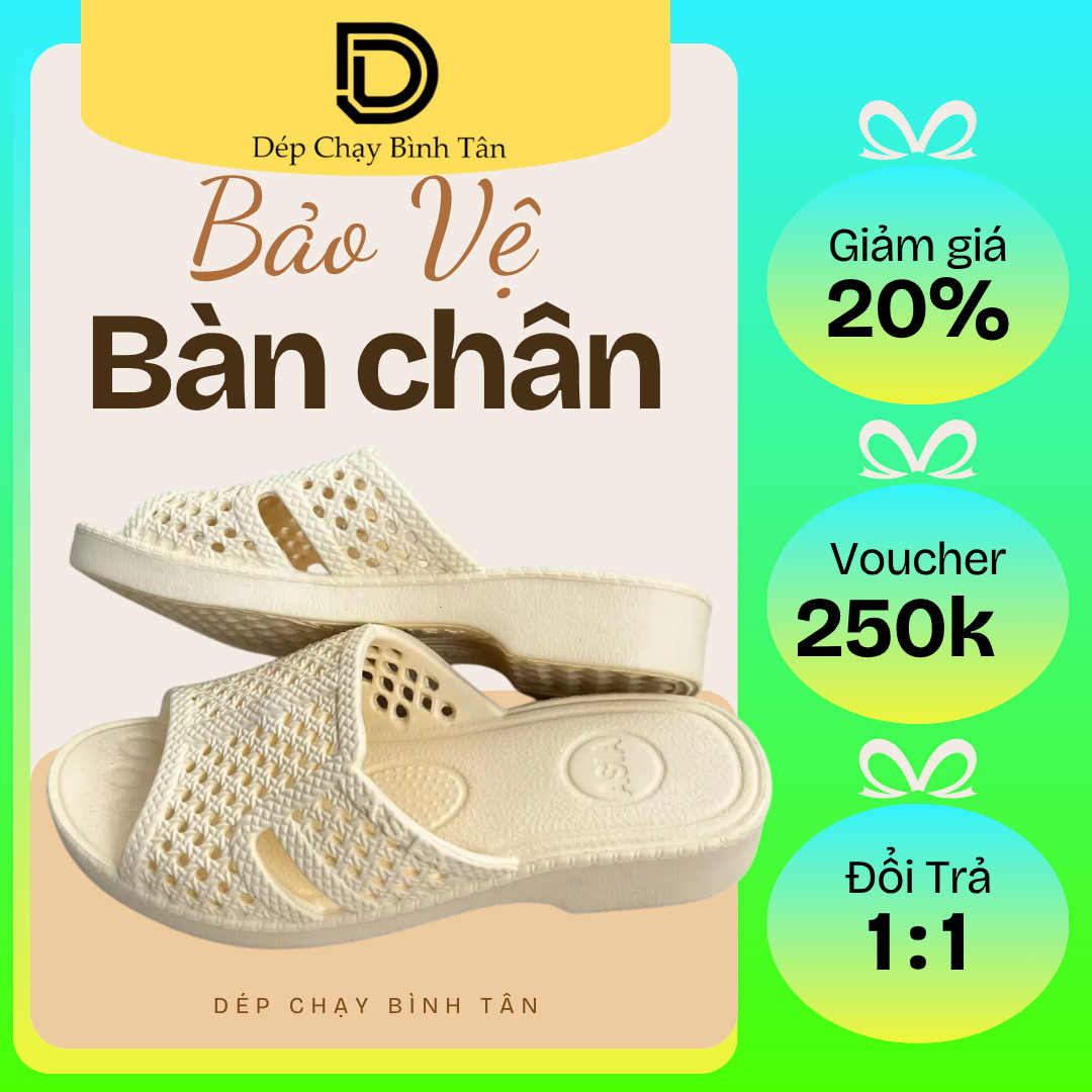 Dép Tổ Ong size 35-40 DK74C70- Dép chạy bình tân