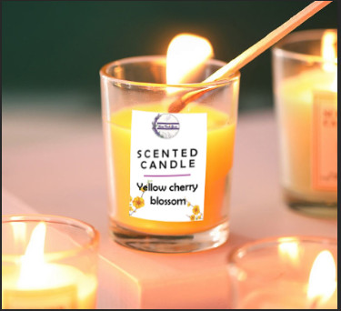 Nến thơm Yellow Cherry Blossom size L