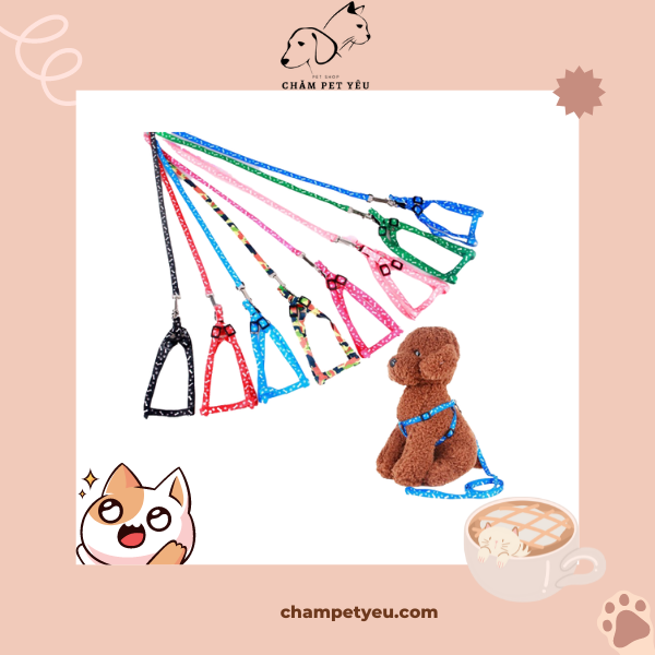 DÂY DẮT DẠNG YẾM THÚ CƯNG