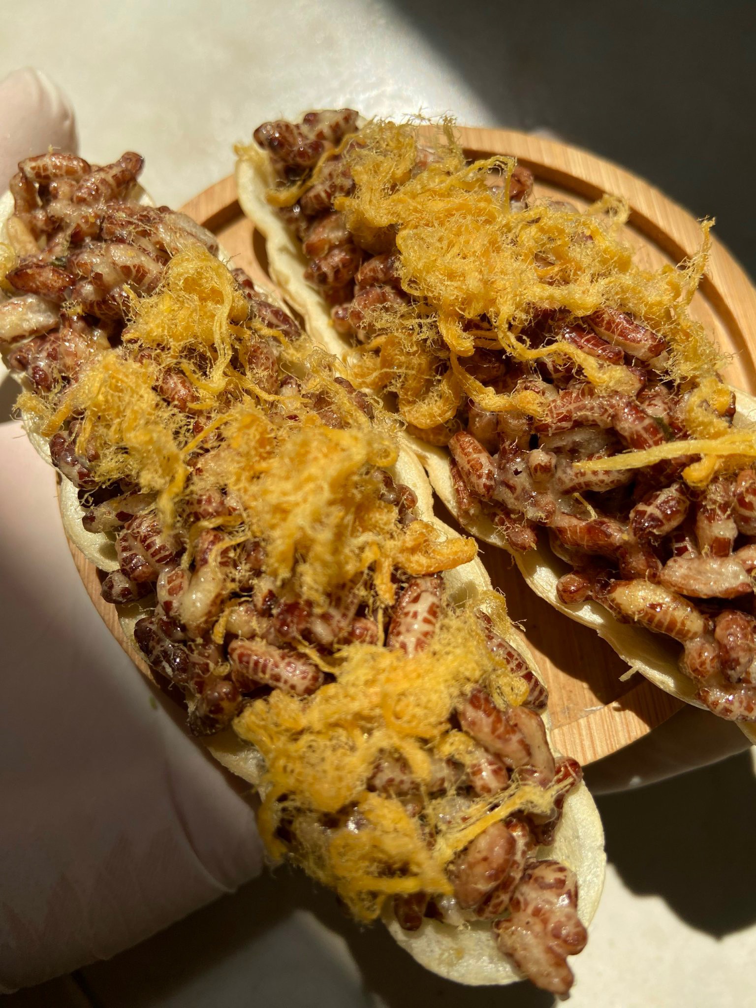 Bánh handmade Nutski Food bánh thuyền gạo lứt chà bông bánh ăn vặt healthy