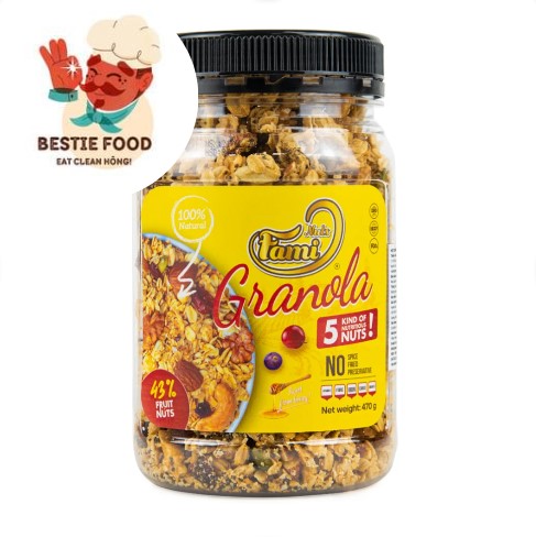 Hạt Granola hũ 470g
