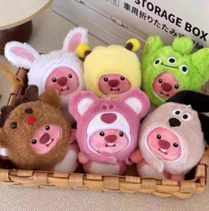 Gấu bông loopy hình động vật sống động dễ thương