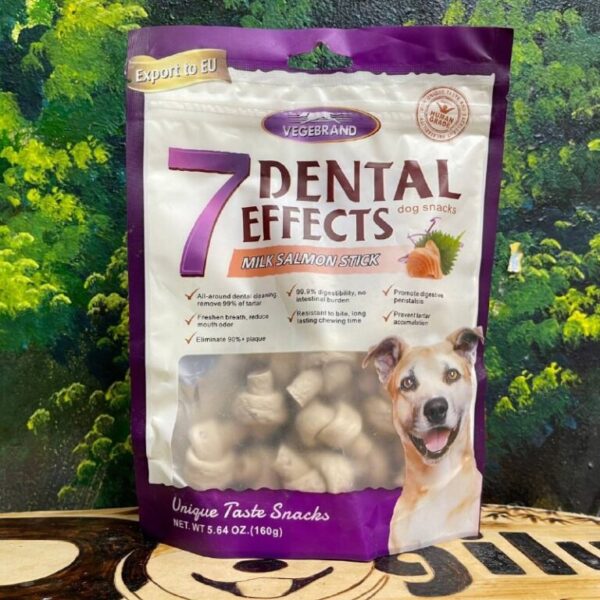 Bánh thưởng Vegebrand gặm sạch răng 7 Dental Effects 160g