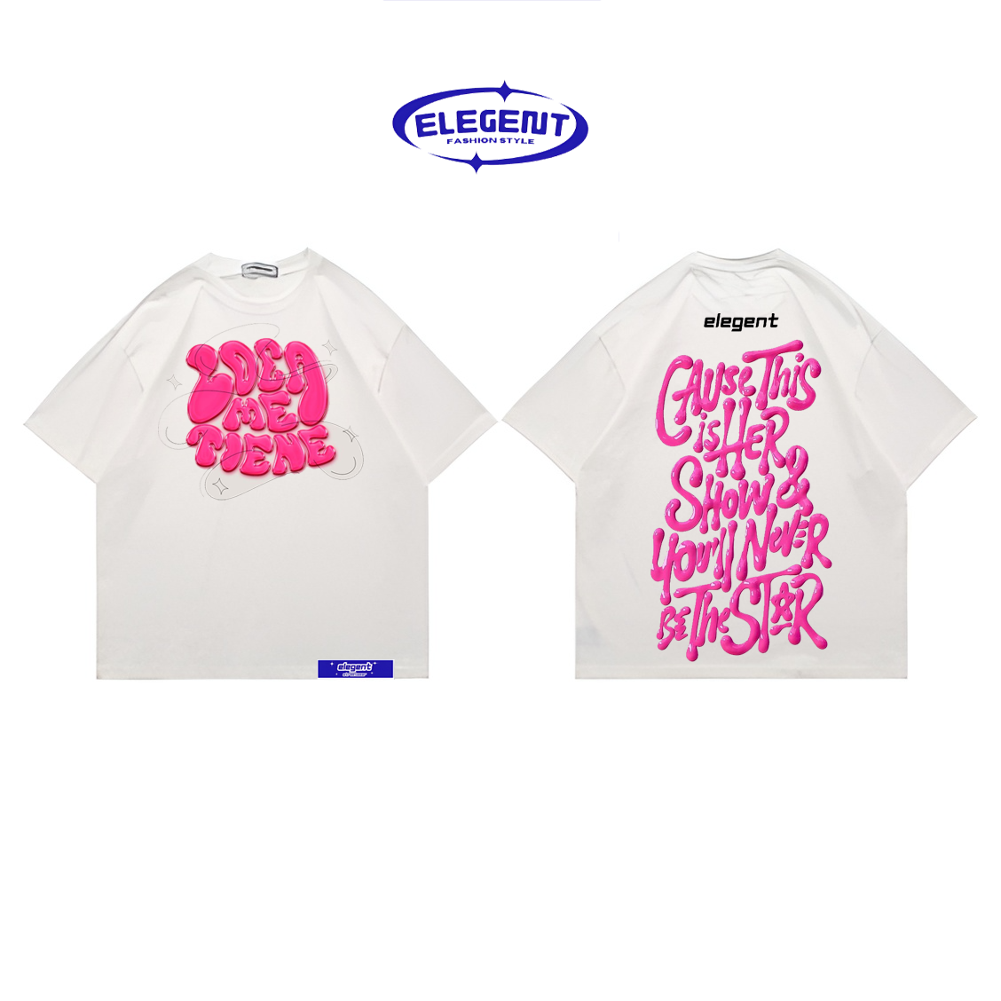 ÁO THUN ELEGENT CUTE – WHILE