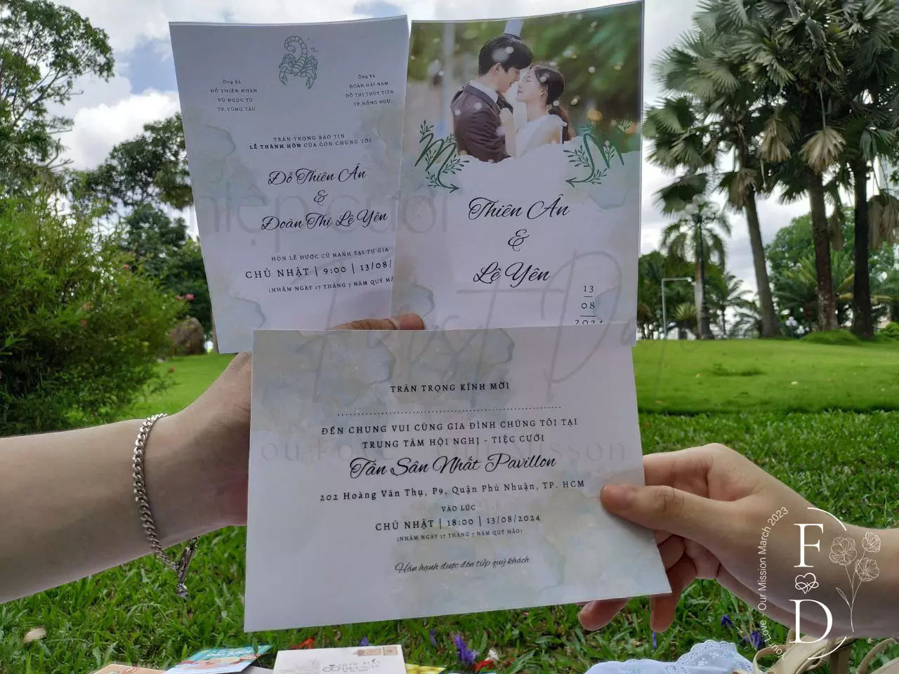 Thiệp cưới cung hoàng đạo | CHD-BC-008 | Mẫu thiệp cưới cung Bọ Cạp