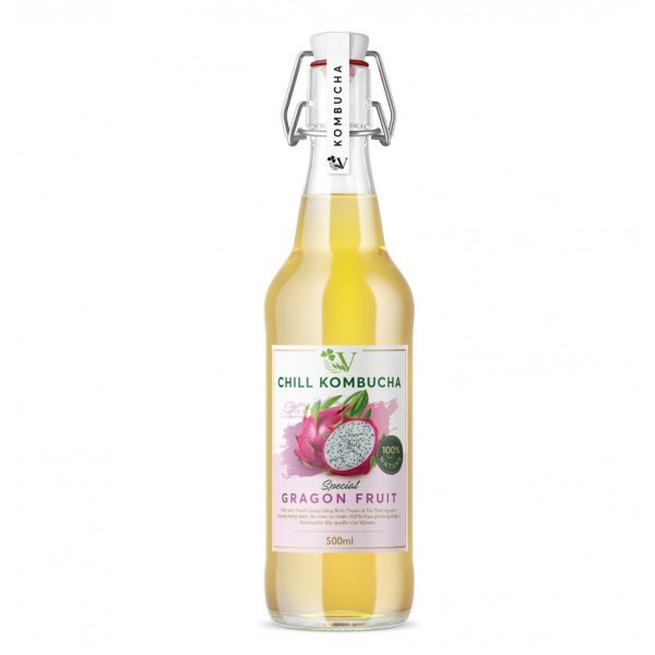 Trà Kombucha Vị Thanh Long