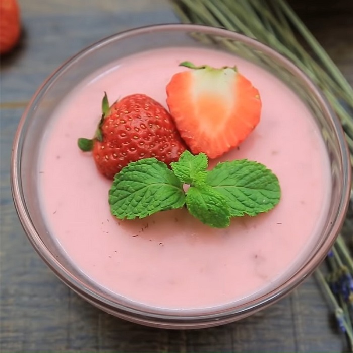 Pudding dâu