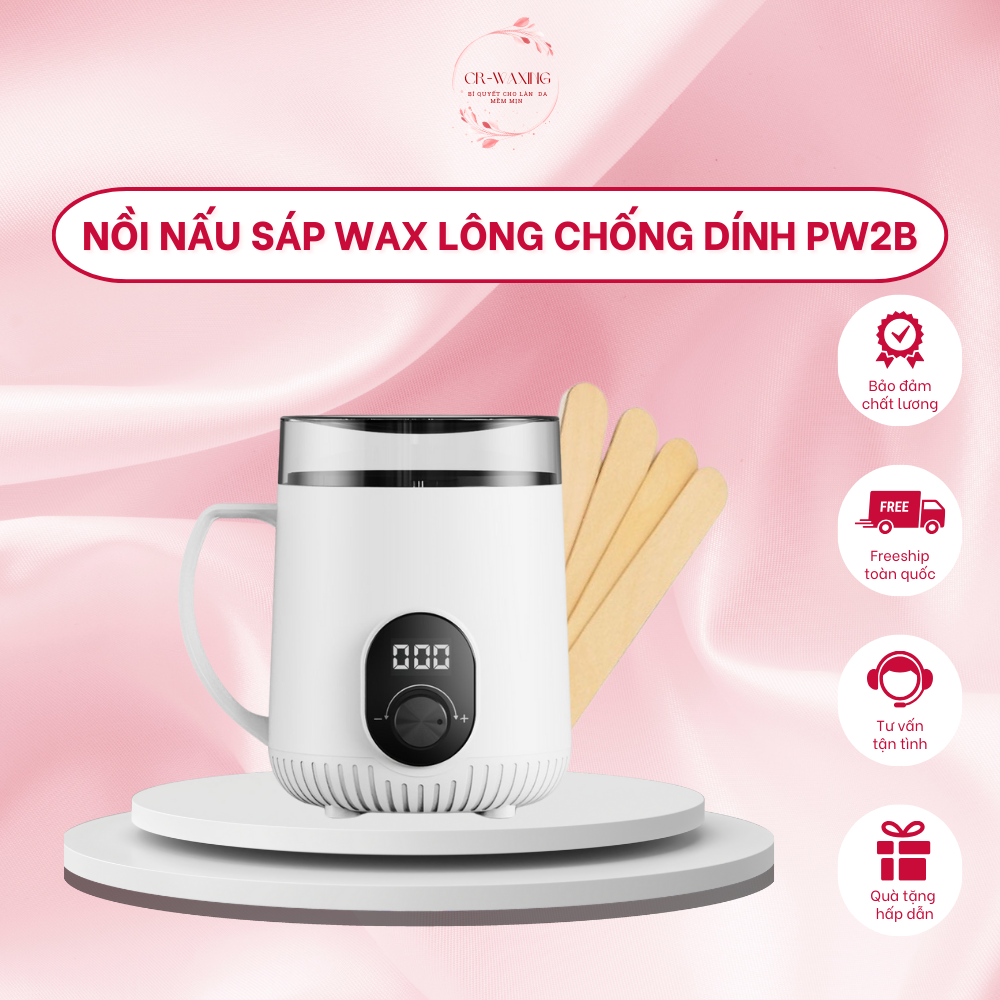 Nồi nấu sáp wax PW2B CRWaxing