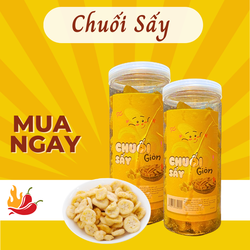 Chuối sấy giòn