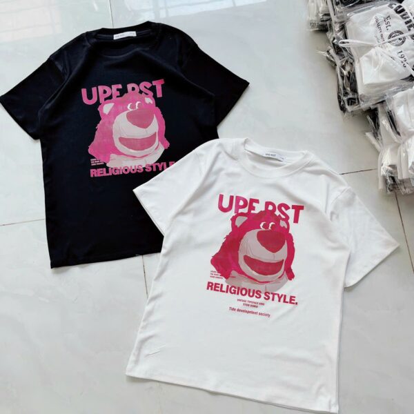 Áo thun BABE TEE in gấu dâu kute chất đẹp fom sang đủ size lựa chọn U.T