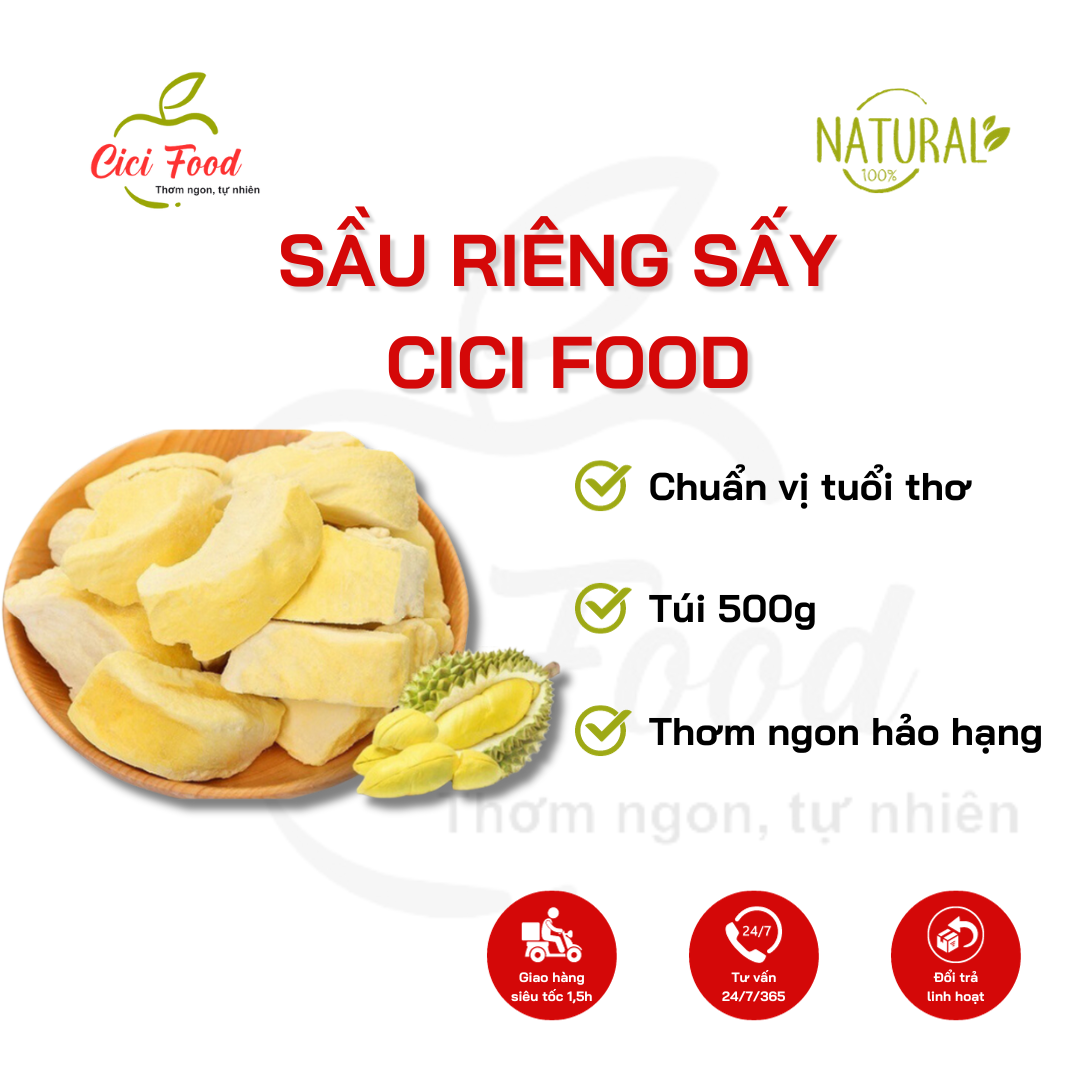 Sầu Riêng Sấy