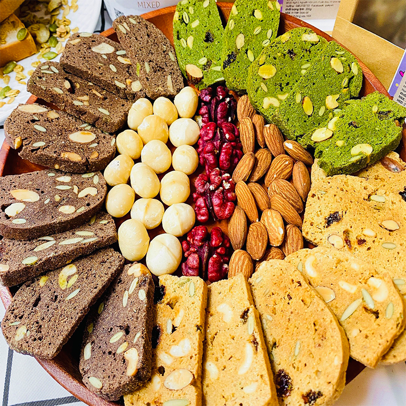 bánh ăn kiêng biscotti