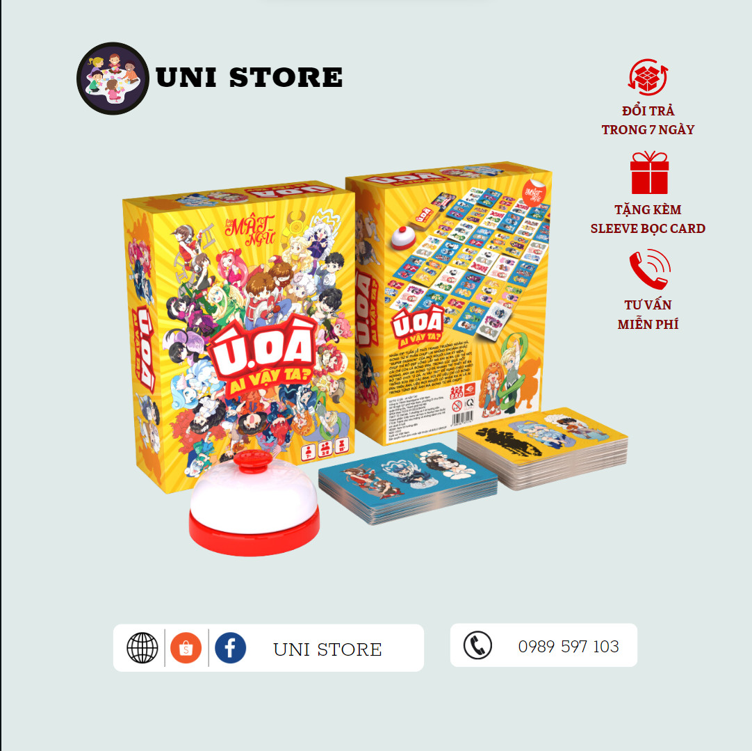 Ú Oà Ai Vậy Ta - Board Game Trẻ Em - 30 lá bài