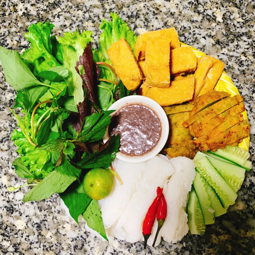 Bún Đậu Chả Cốm