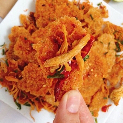 CƠM CHÁY LẮC KHÔ GÀ - 250G