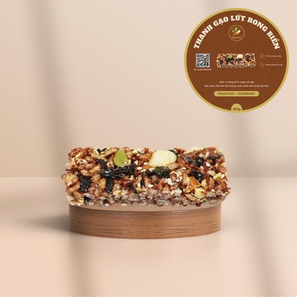 Thanh gạo lứt rong biển Calo Nuts