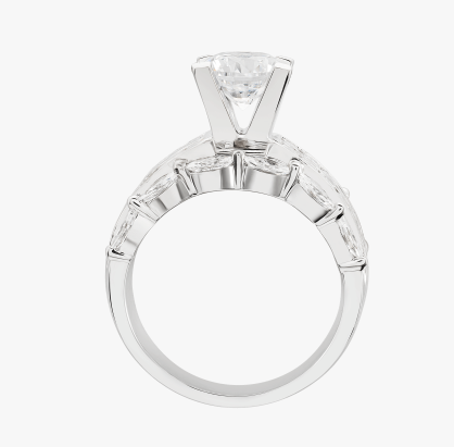 Nhẫn bạc đính đá JWS N03 – Sang trọng, tinh tế,