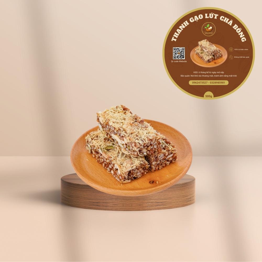 Thanh gạo lứt chà bông Calo Nuts