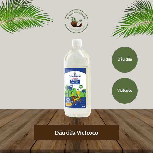 Nước Cốt Dừa Vietcoco Chai 1L