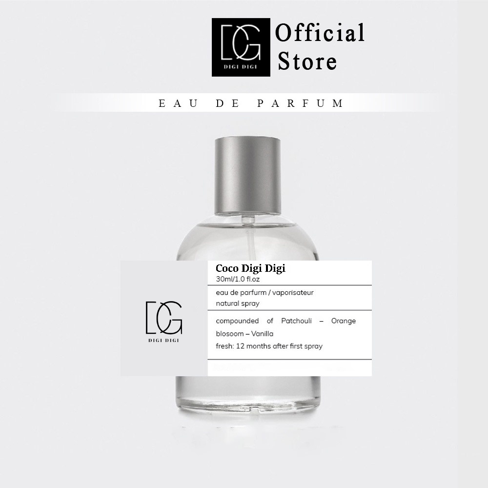 [Nước hoa Coco Digi Digi] Nước hoa nam nữ nguyên liệu nhập Pháp