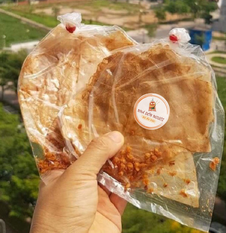 Bánh trán muối nhuyễn Nhà Bốn Người 200gram cay nồng nàng