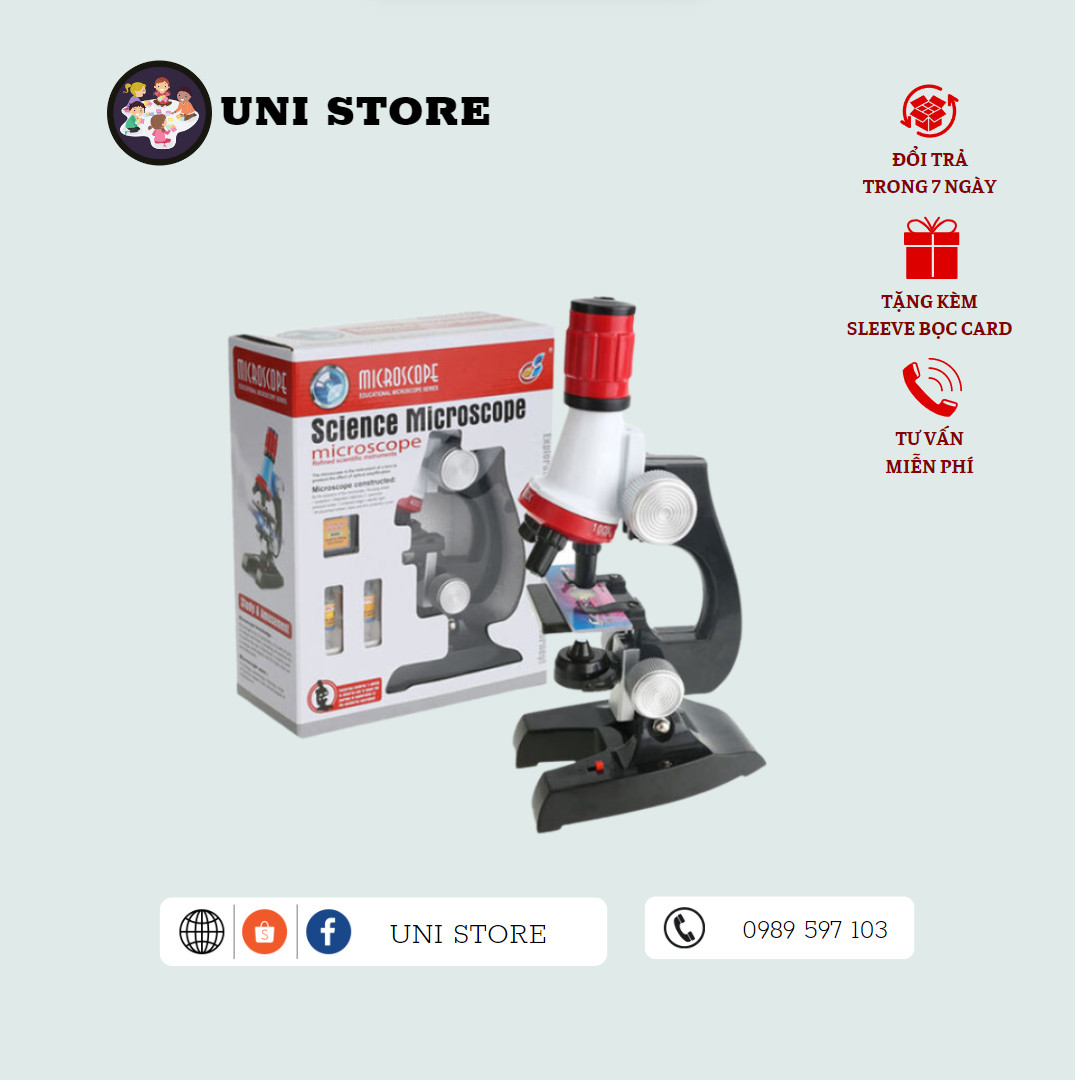 Kính Hiển Vi Led - Đồ Chơi Giáo Dục