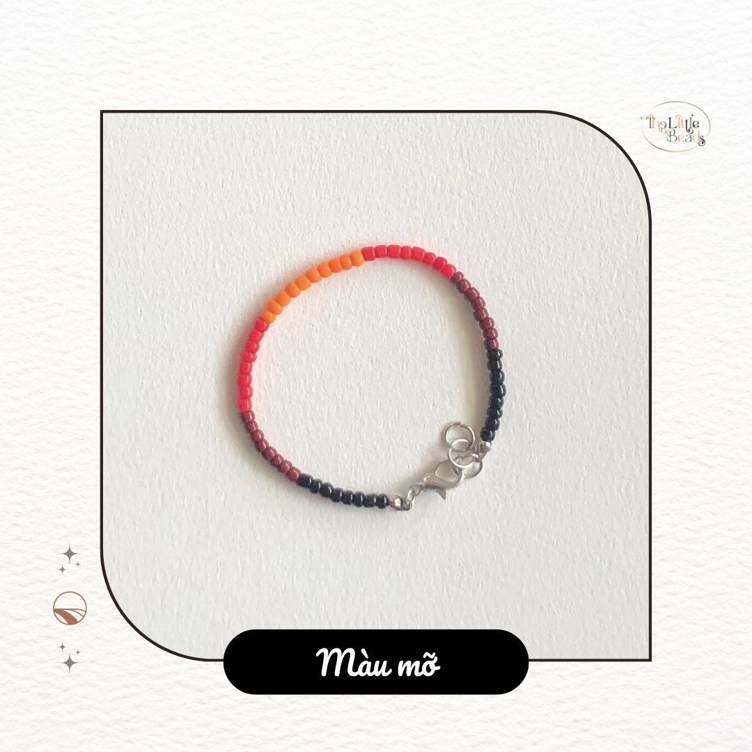 Vòng tay màu mỡ handmade The Little Beads