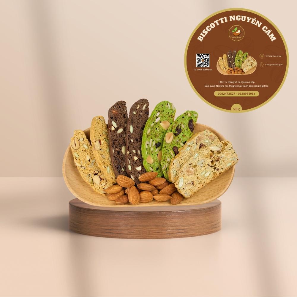 Biscotti nguyên cám Calo Nuts