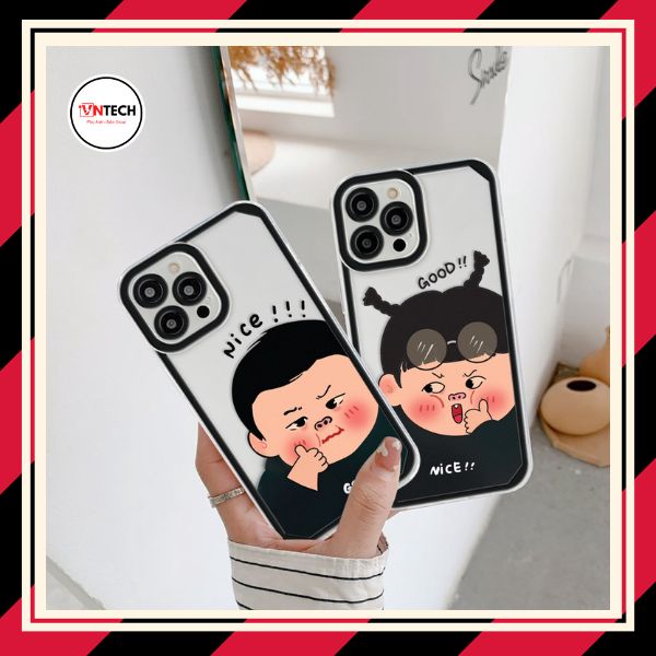 Ốp lưng điện thoại iphone couple Hi like