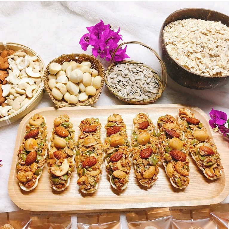Bánh Thuyền Mix Hạt Dinh Dưỡng 500Gr