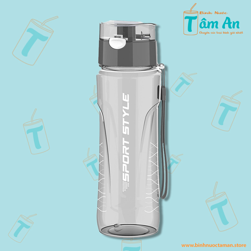 Bình Nước Matsu Màu Đen 700ml