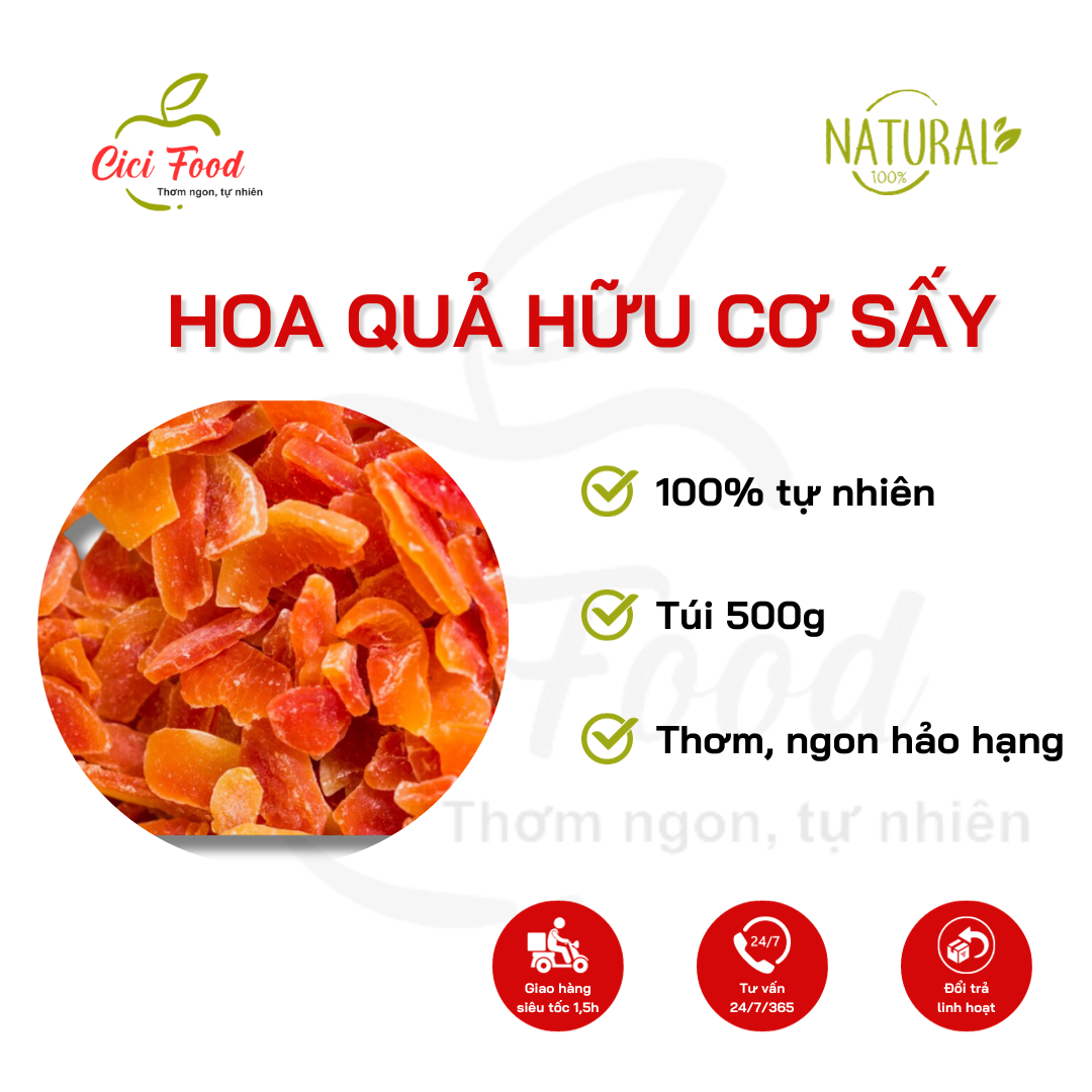 Hoa Quả Hữu Cơ Sấy