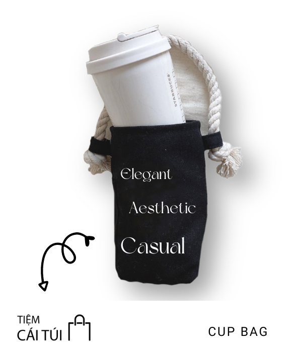 Túi tote đựng ly