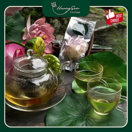 Trà Lá Sen Nguyên Chất, Ổn Định Và Hạ Huyết Áp, Làm Đẹp Da