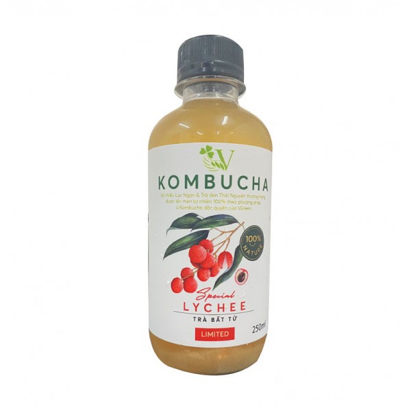 Trà Kombucha Vị Vải