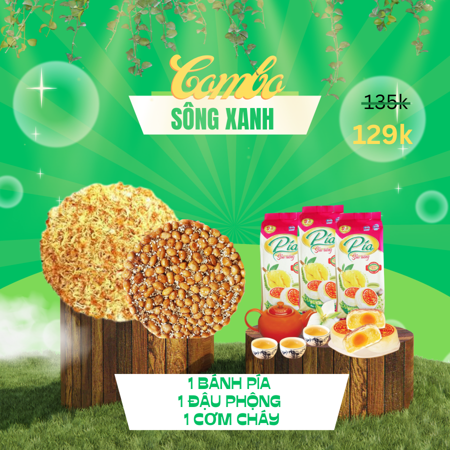 Combo sông xanh ẩm thực Sen Hồng
