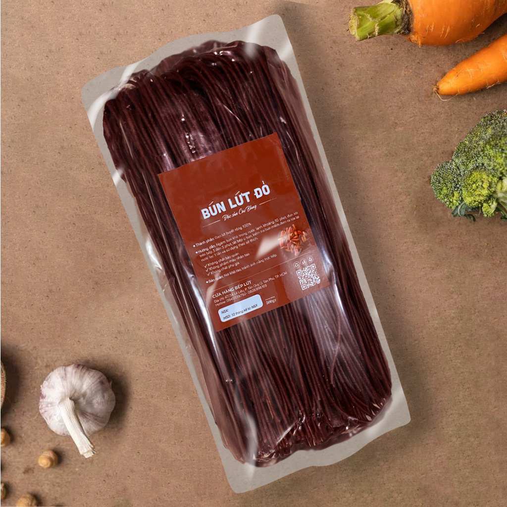 Lợi ích của bún gạo lứt Đỏ