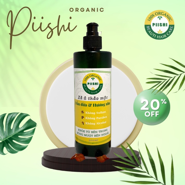 Ủ xả thảo mộc Dầu dừa & Hương Nhu