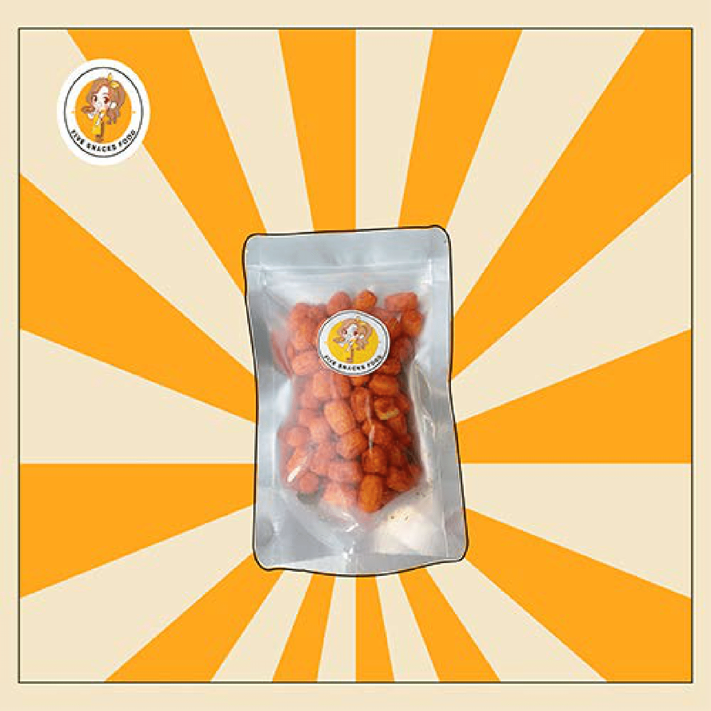 Nui sấy bò lá chanh giòn ngon, đậm vị hũ pet 60g