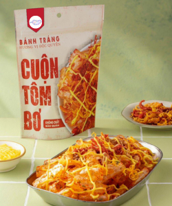 Bánh Tráng Cuộn Tôm Bơ