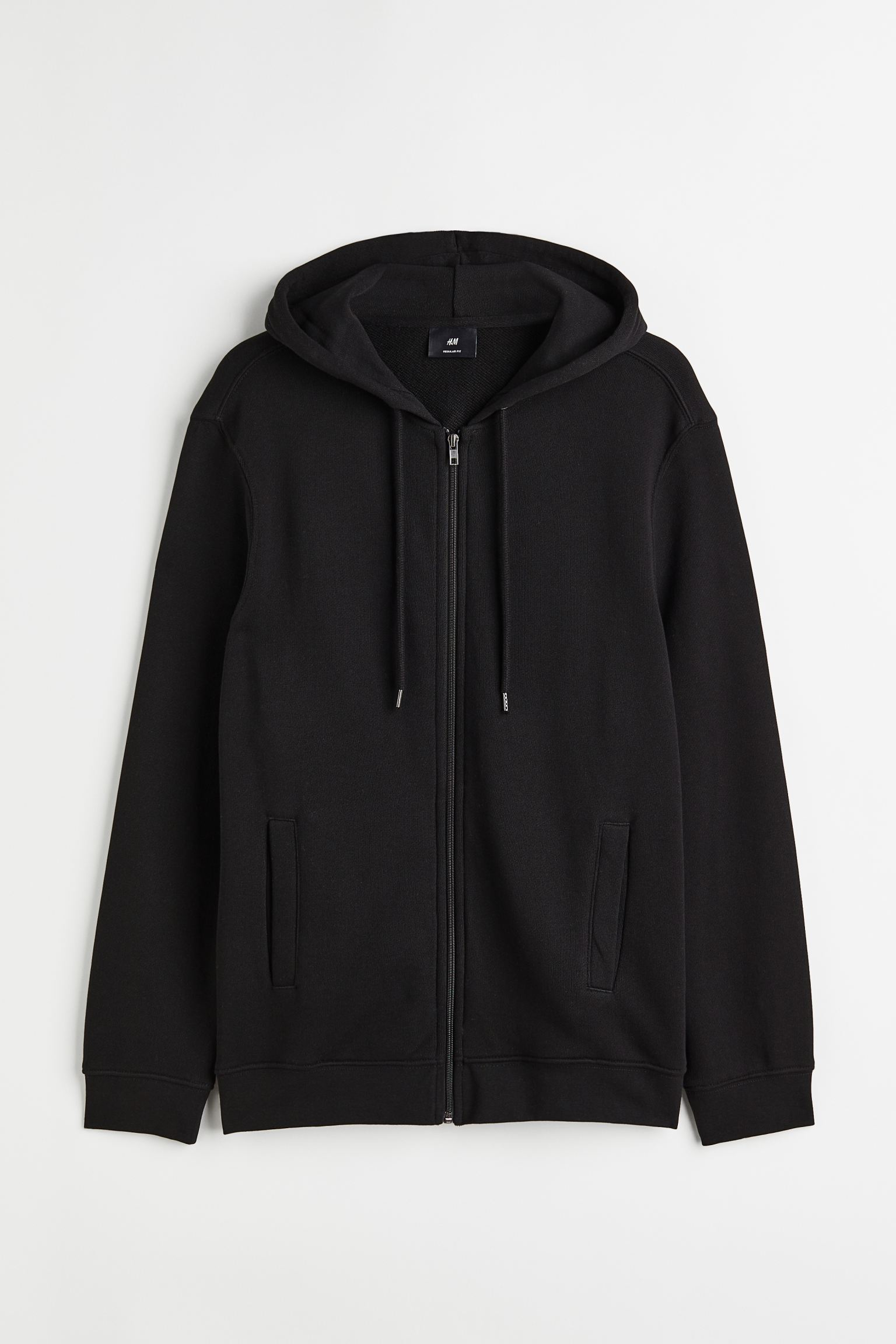 Áo hoodie kéo khóa Regular Fit