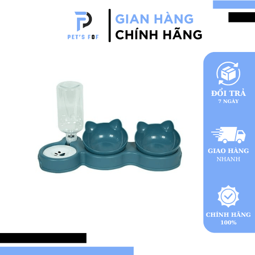 Khay Thức Ăn 2 Ngăn Có Bình Nước