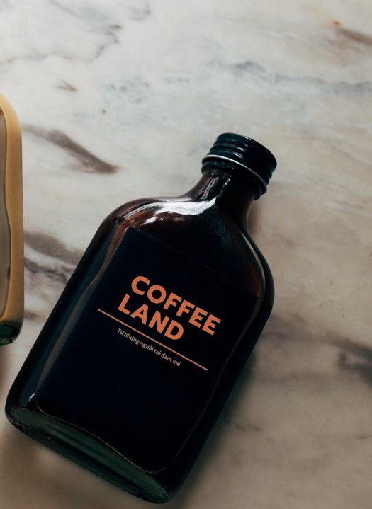 Chai Cà Phê Đen Coffee Land