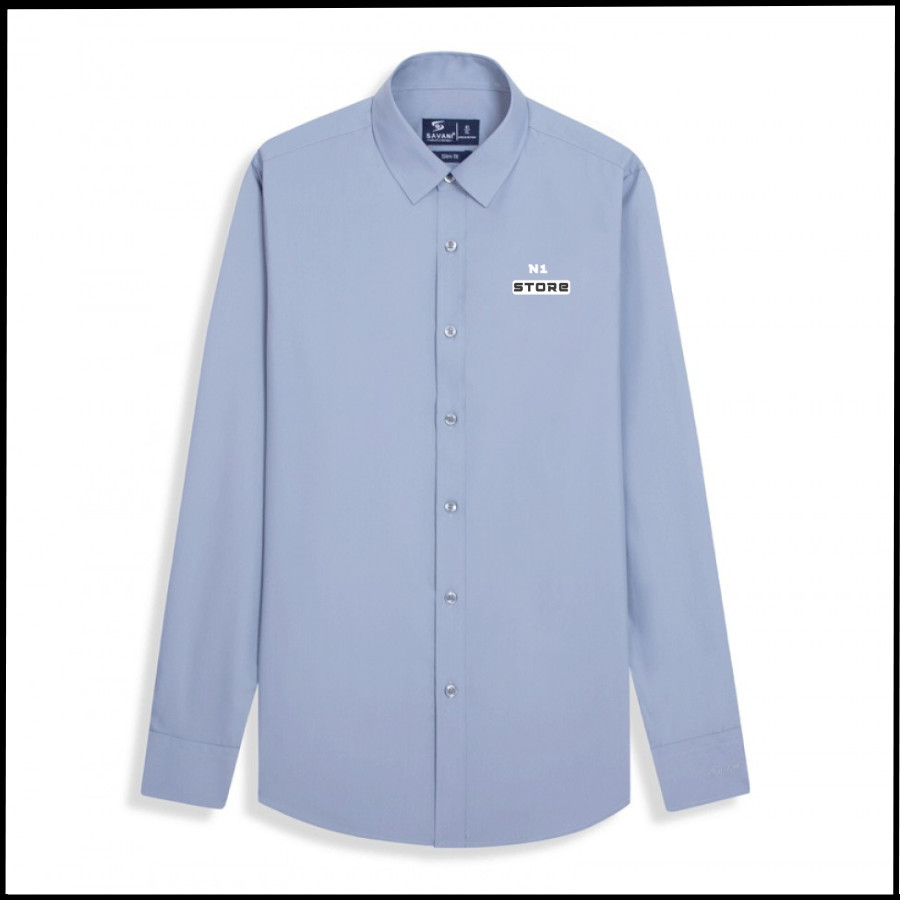 Áo sơ mi nam form body phong cách Hàn Quốc thời trang trẻ trung năng động