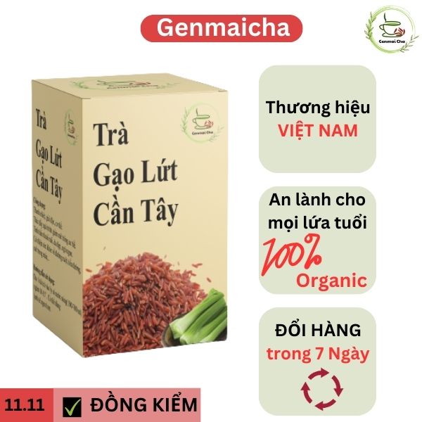 Trà gạo lứt cần tây