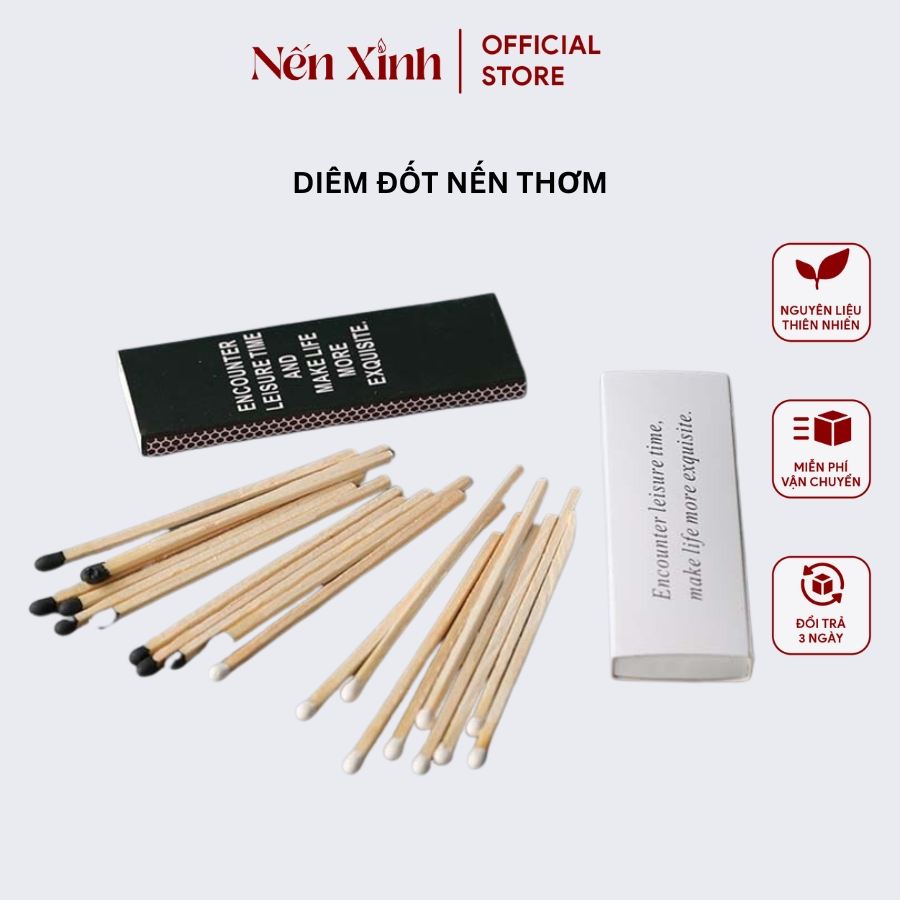 Diêm Đốt Nến Thơm Vintage