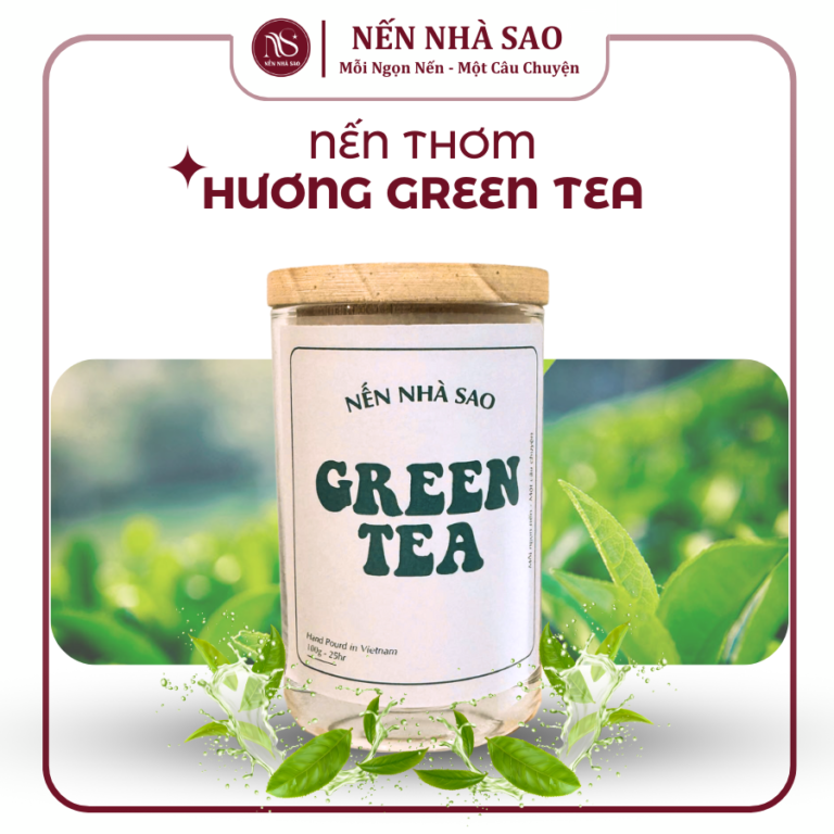 Nến Thơm Cao Cấp NNS Green Tea