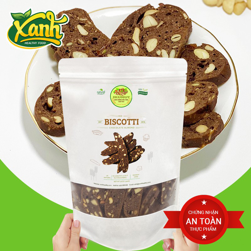 Bánh cacao mứt trái cây