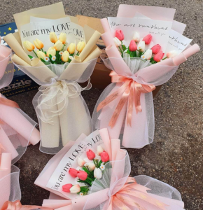 Bó hoa hồng sáp - Hanaflower